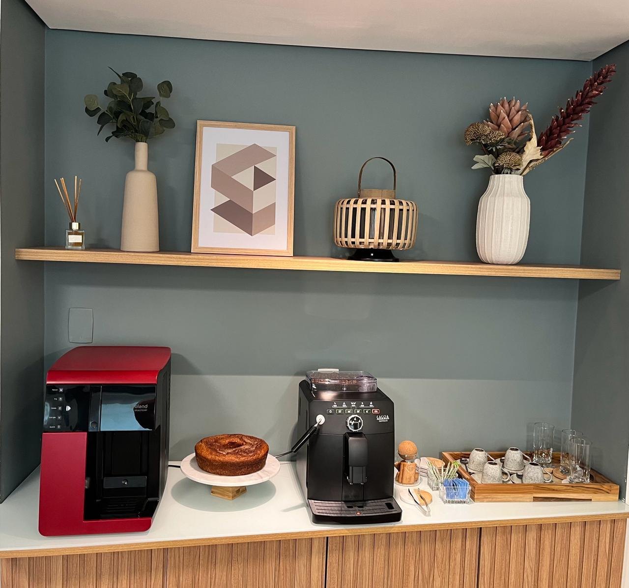 Espaço de espera e conveniências