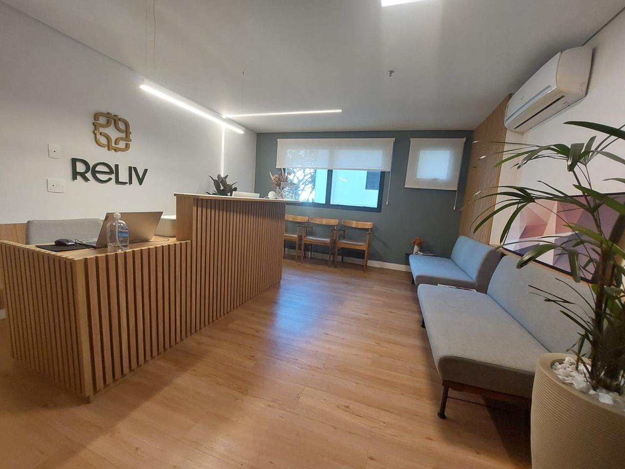 Recepção do consultório